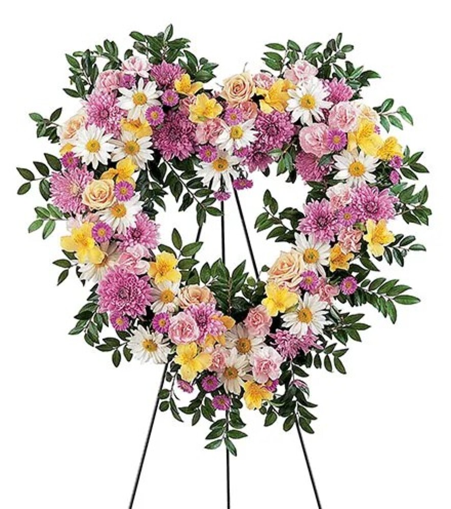 Loving Heart Tribute from Metropolitan Plant & Flower Exchange, local NJ florist
