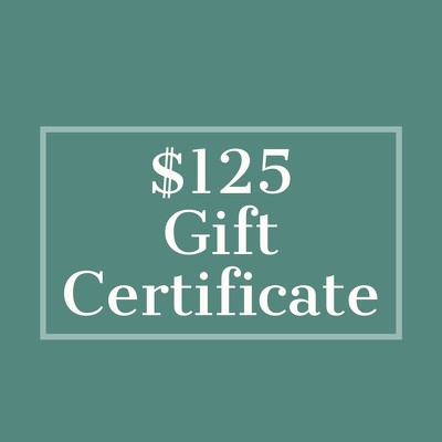 $125 Gift Certificate from Metropolitan Plant & Flower Exchange, local NJ florist