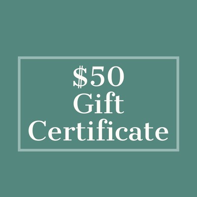 $50 Gift Certificate from Metropolitan Plant & Flower Exchange, local NJ florist