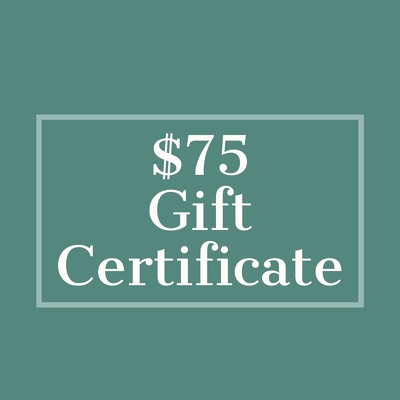 $75 Gift Certificate from Metropolitan Plant & Flower Exchange, local NJ florist